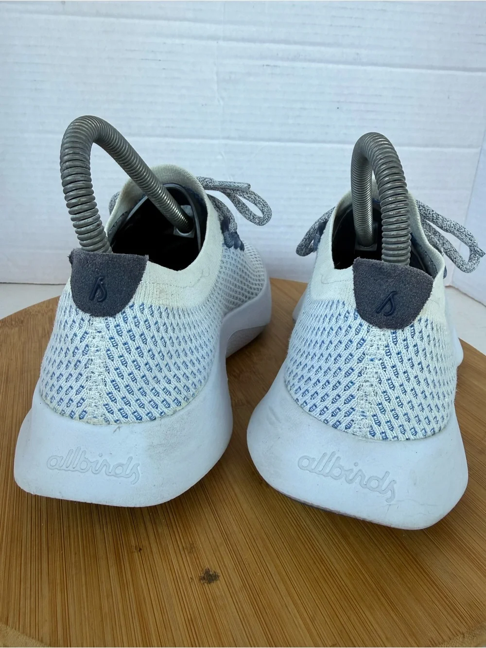 Allbirds Tree Dasher 2 Womens Size 7.5 Blizzard Athletic Running Shoes Sneakers
